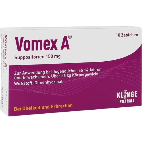 VOMEX A 150MG 10 Stück