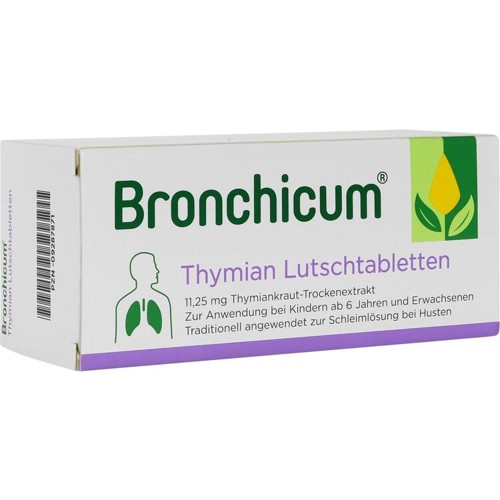 Bronchicum Thymian Lutschtabletten 50 Stück