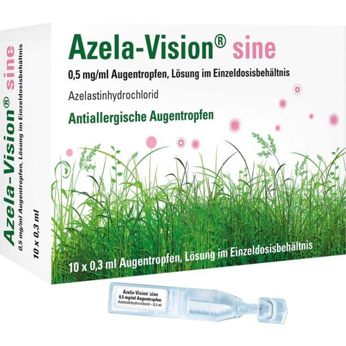 Azela-Vision sine 0.5mg/ml Augentropfen i.Einzeld. 3 Milliliter