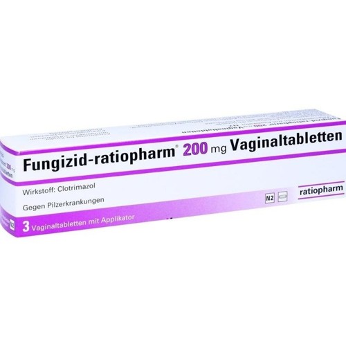 Fungizid-ratiopharm 200mg Vaginaltabletten 3 Stück