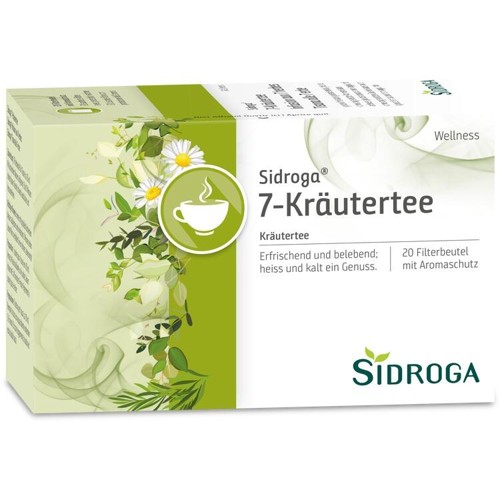 Sidroga Wellness 7-Kräutertee 40 Gramm