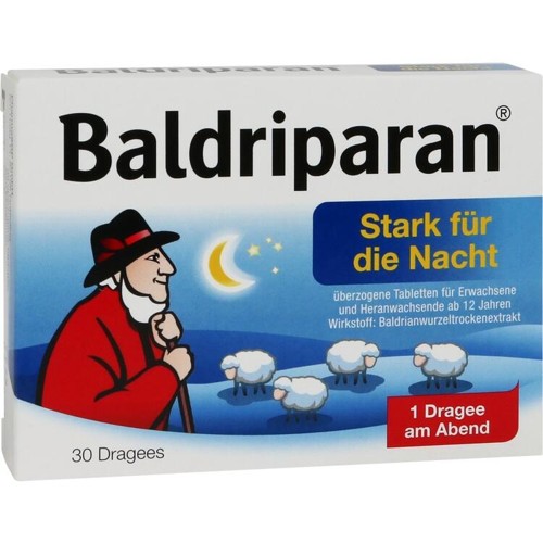 Baldriparan stark für die Nacht 30 Stück