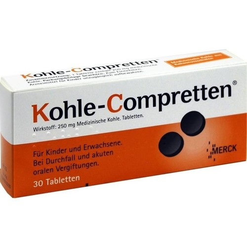 KOHLE COMPRETTEN 30 Stück
