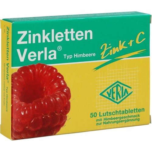 Zinkletten Verla Himbeere 50 Stück
