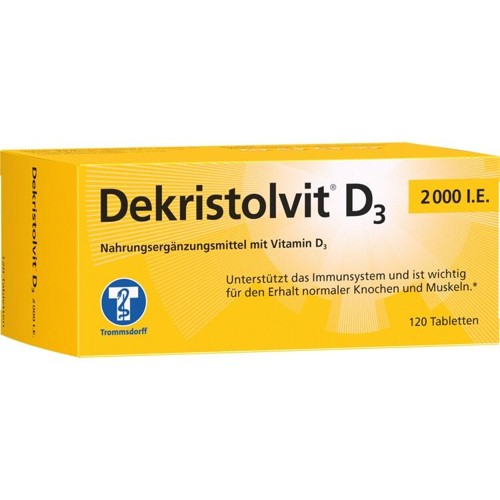 Dekristolvit D3 2000 I.E. 120 Stück