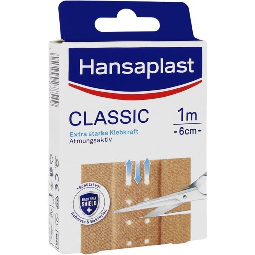 Hansaplast Classic Pflaster 1mx6cm 1 Stück