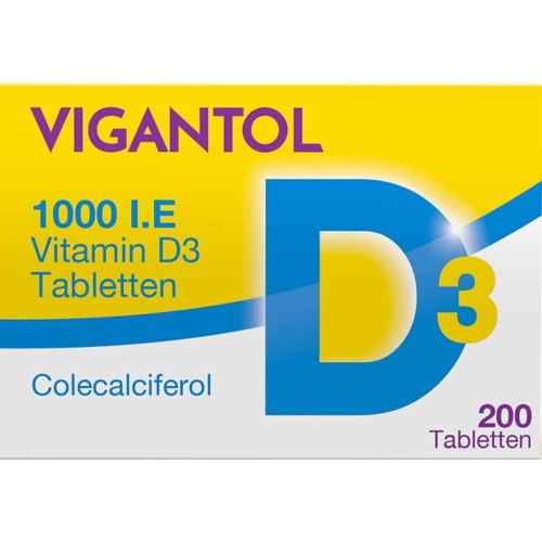 Vigantol 1000 I.E. Vitamin D3 Tabletten 200 Stück
