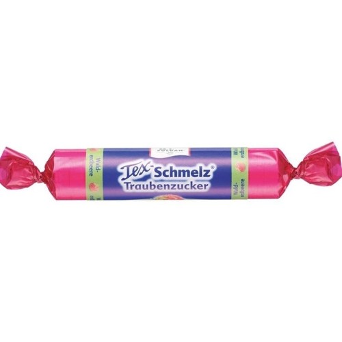 Soldan Tex Schmelz Traubenzucker Walderdbeere Roll 33 Gramm