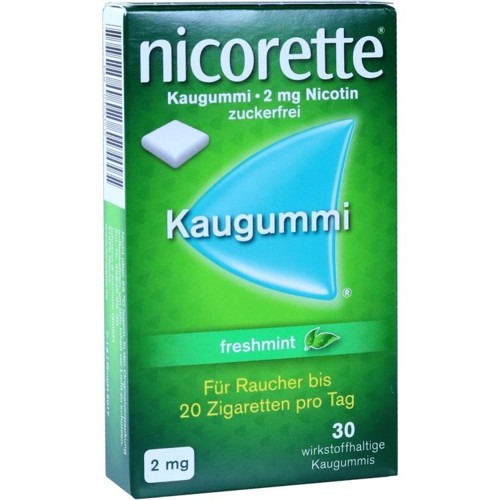 Nicorette Freshmint Kaugummi 2mg 30 Stück