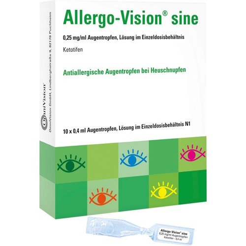 Allergo-Vision sine 0.25 mg/ml AT im Einzeldos.beh 4 Milliliter