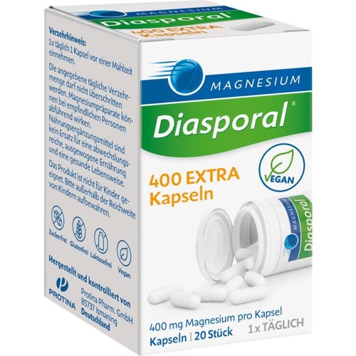 Magnesium-Diasporal 400 EXTRA Kapseln 20 Stück