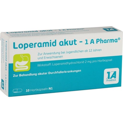 Loperamid akut-1A Pharma 10 Stück