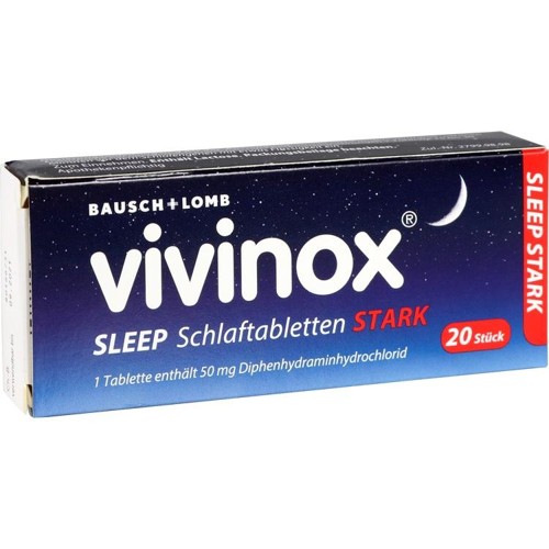 Vivinox Sleep Schlaftabletten Stark 20 Stück