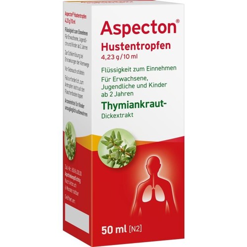 Aspecton Hustentropfen 50 Milliliter