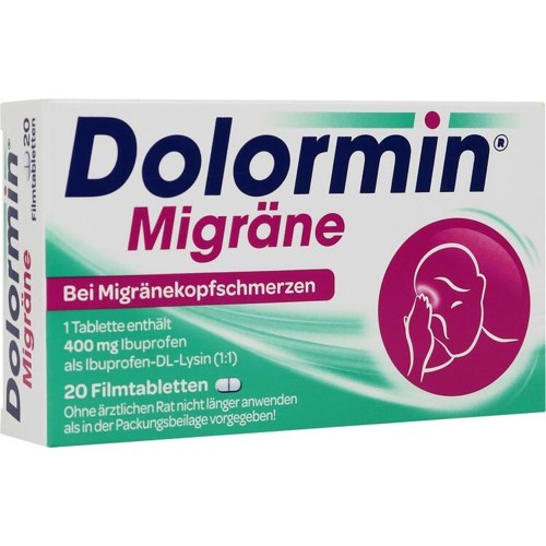 Dolormin Migräne 20 Stück