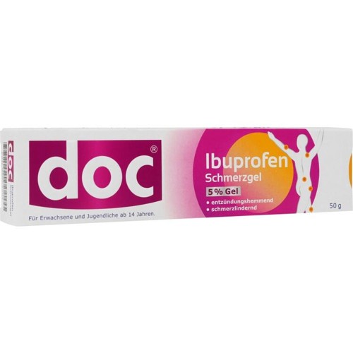 Doc Ibuprofen Schmerzgel 50 Gramm