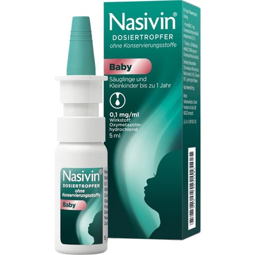 Nasivin Dosiertropfer o.Kons. Baby 5 Milliliter