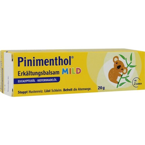 PINIMENTHOL Erkaeltungsbalsam mild 20 Gramm