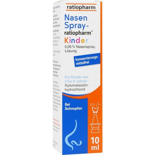 Nasenspray-ratiopharm Kinder 10 Milliliter