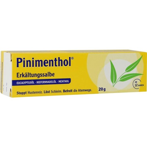 PINIMENTHOL Erk.Salbe Eucalyptus Kiefernnad.Mentho 20 Gramm