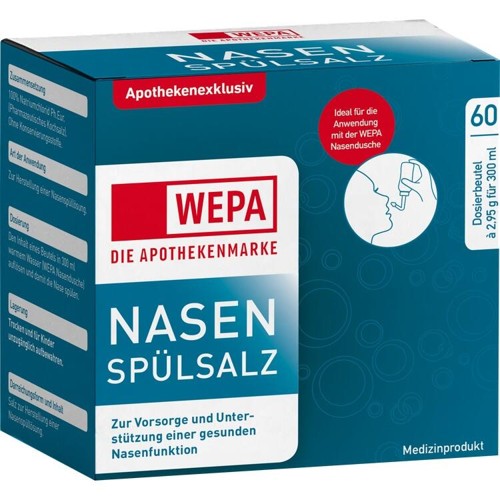 WEPA Nasenspülsalz 177 Gramm