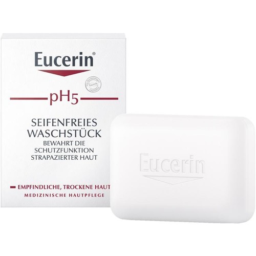Eucerin pH5 Waschstück Seifenfr. Empfindliche Haut 100 Gramm
