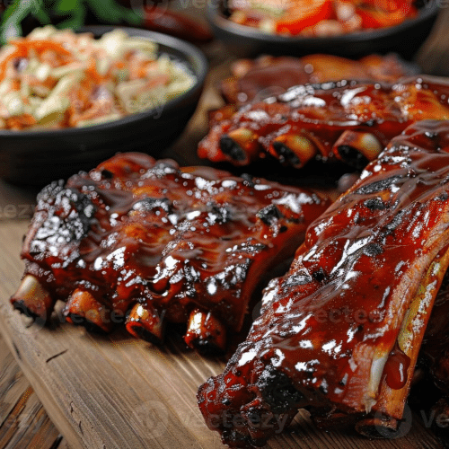 Hausgemachte fleischige Spareribs (ca.800g mit )