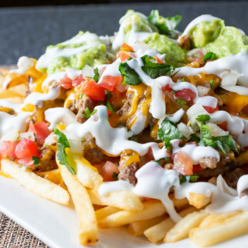Pulled Pork Box (Süßkartoffel Fries)