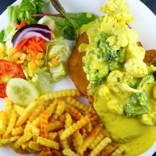 Brokkoli, Schnitzel