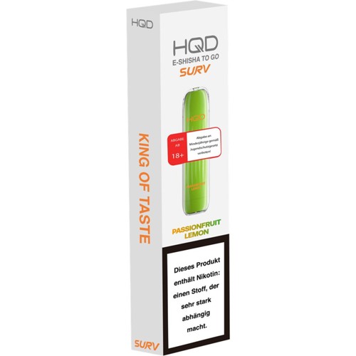 HQD Surv Vape Passionfruit Lemon 25g