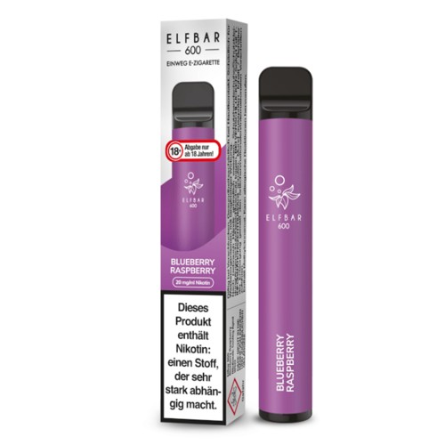 Elfbar 600 Heidelbeere Himbeere