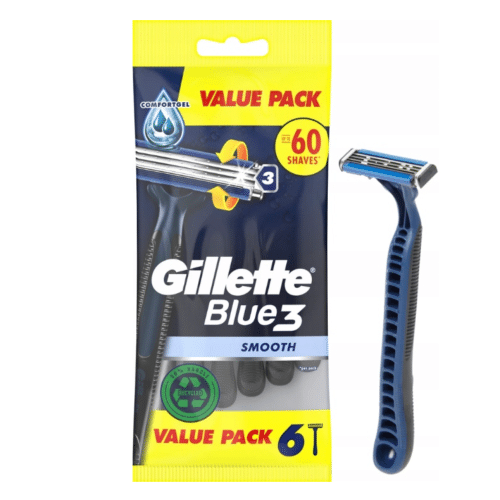 Gillette Blue 3 smooth 6 Pack