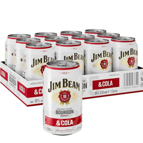 Jim Beam  Cola 10 Stück nehmen 1 Stück  gratis