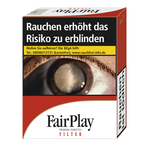 Fair Play Filter XXL Zigaretten 24 Stück