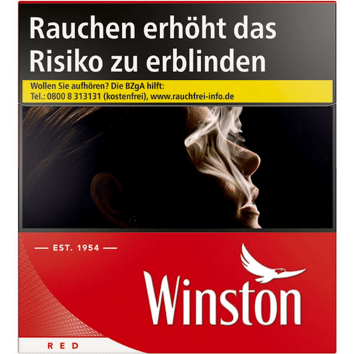Winston Red 6XL 58 Stück Zigaretten