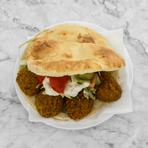 Yego's Falafel Sandwich