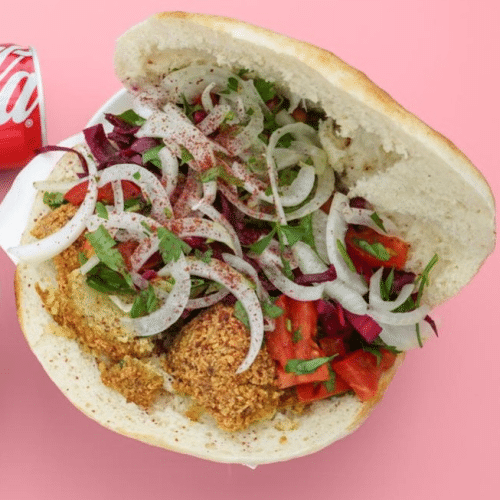 Falafel im Brot