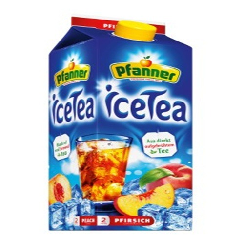 Pfanner Eistee Pfirsich 2,0l