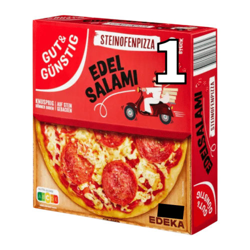 Gut & Günstig Steinofenpizza Edelsalami 1 Stück