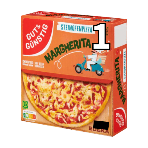 Gut & Günstig Steinofenpizza Margherita 1 Stück