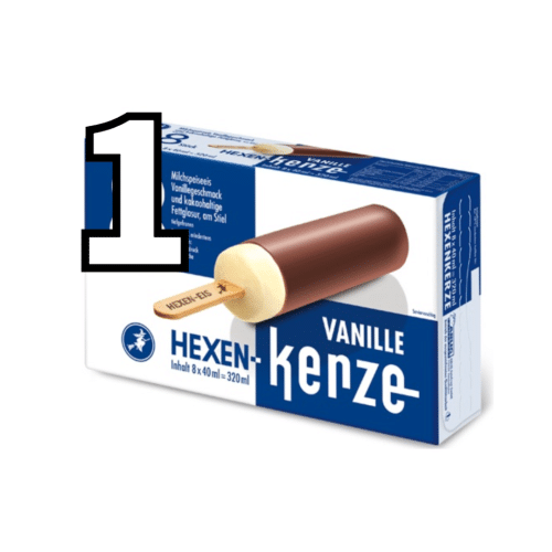 Hexen-Eis Vanille 1 Stück