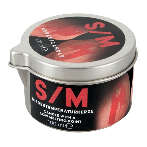 SM Kerze 2 Dochte 100ml Rot