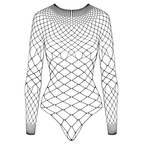 Netz-Body mit Strassbesatz S-L