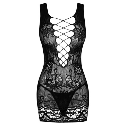 Kleid plus Spitzen-String S-L