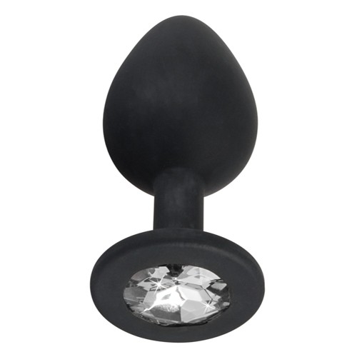 Bizarre Plug medium Schwarz Stein