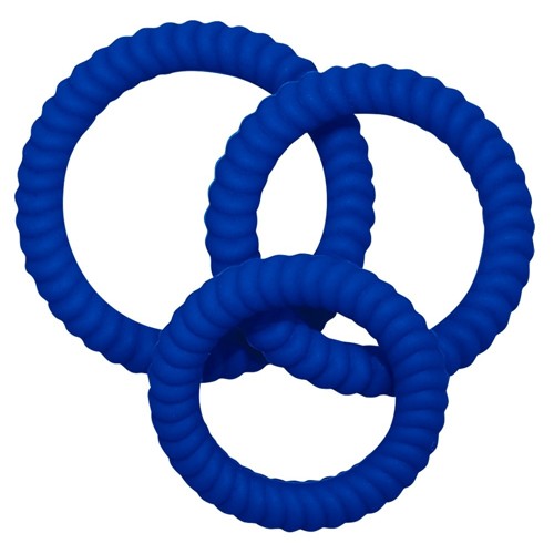 Blue Lust 3er Ringe Set Blau