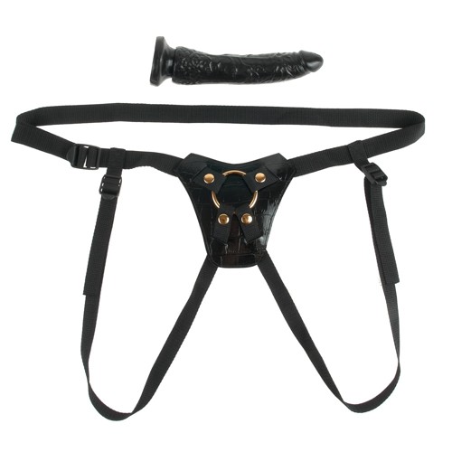 Fetishfantasy Designer Strap-On Black/golden