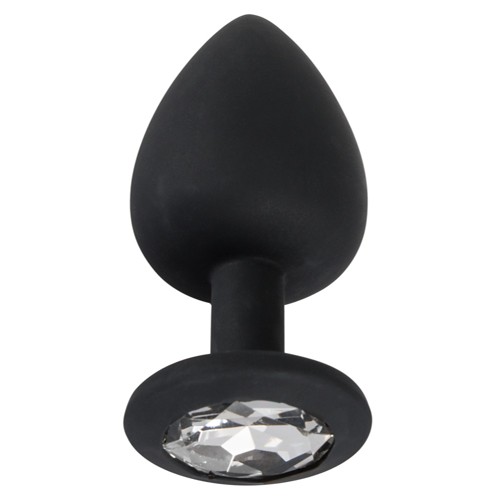Bizarre Plug large Schwarz Stein