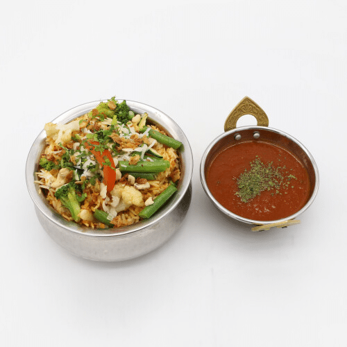 110. Vegetarisches Biryani
