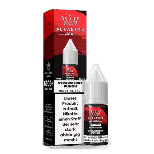 Al Fakher - Strawberry Punch 20mg/Ml - E-Liquid